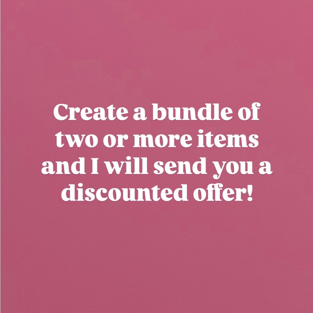 Discount Offer on Bundled Items